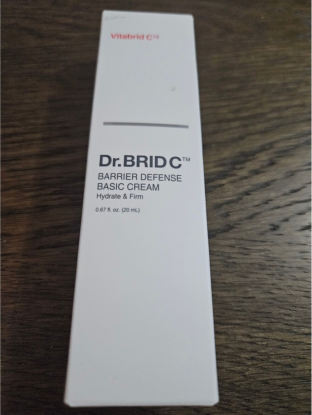 Vitabrid C12 Dr. BRID C Barrier Defense Basic Cream 0.67 fl oz Hydrate & Firm